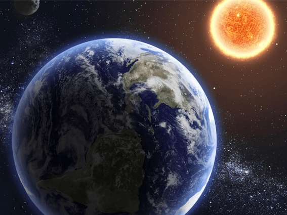 Immagine della terra ripresa dallo spazio